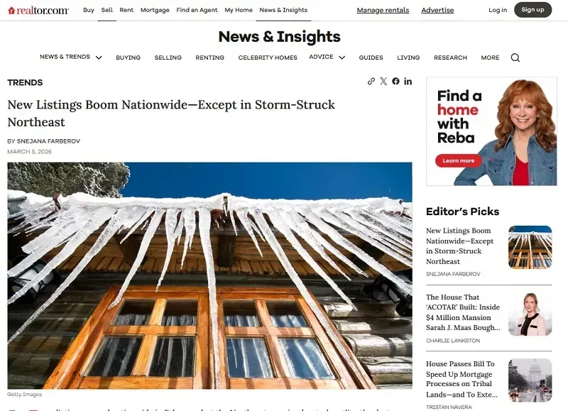 Hoa Kỳ: Số lượng nh&agrave; được đăng b&aacute;n tăng vọt nhưng nguồn cung vẫn thấp