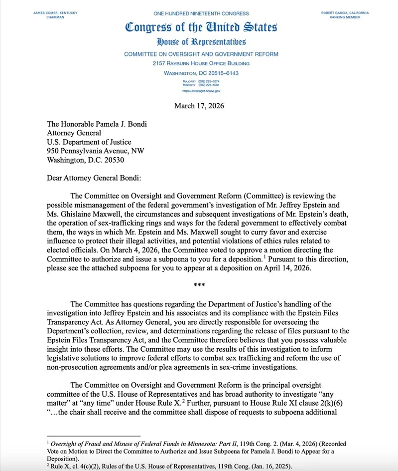 Bộ trưởng Tư ph&aacute;p Hoa Kỳ ch&iacute;nh thức bị c&aacute;ch chức 