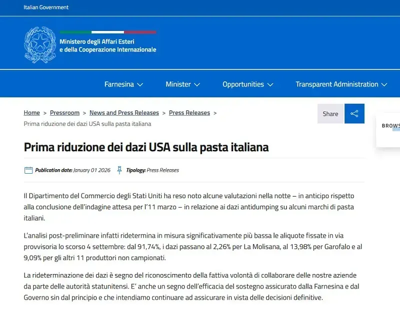 hoa-ky-giam-manh-thue-de-xuat-ap-dung-len-mi-ong-y-1.webp Hoa Kỳ giảm mạnh thuế đề xuất áp dụng lên mì ống Ý