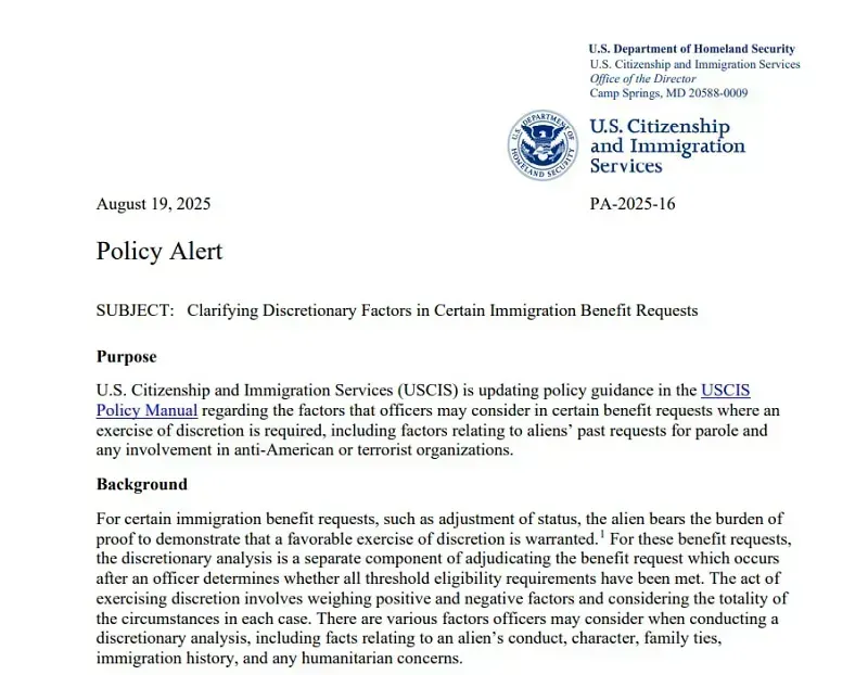 USCIS tăng cường điều tra người nhập cư có quan điểm chống lại Hoa Kỳ