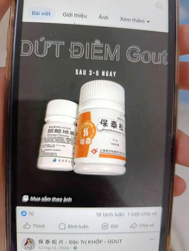 Cảnh báo Phenylbutazone bị cấm vẫn được rao bán trên mạng xã hội