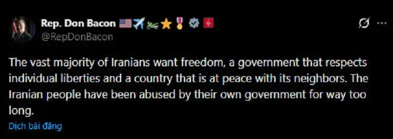 hoa-ky-san-sang-giai-cuu-nguoi-bieu-tinh-giua-bat-on-leo-thang-o-iran-1.webp Hoa Kỳ sẵn sàng “giải cứu” người biểu tình giữa bất ổn leo thang ở Iran