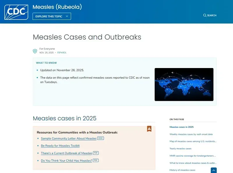 who-so-ca-mac-soi-toan-cau-tang-tro-lai-2.webp WHO: Số ca mắc sởi toàn cầu tăng trở lại