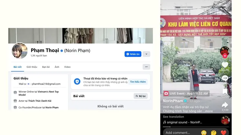 TikToker Phạm Thoại tự phong “Đại sứ” sự kiện quốc gia: Bộ Công thương lên tiếng vạch trần sự thật