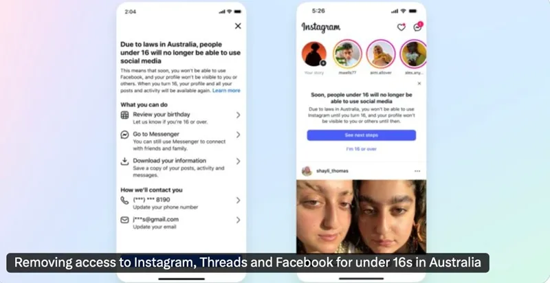Meta sẽ chặn quyền truy cập mạng xã hội của thiếu niên Úc