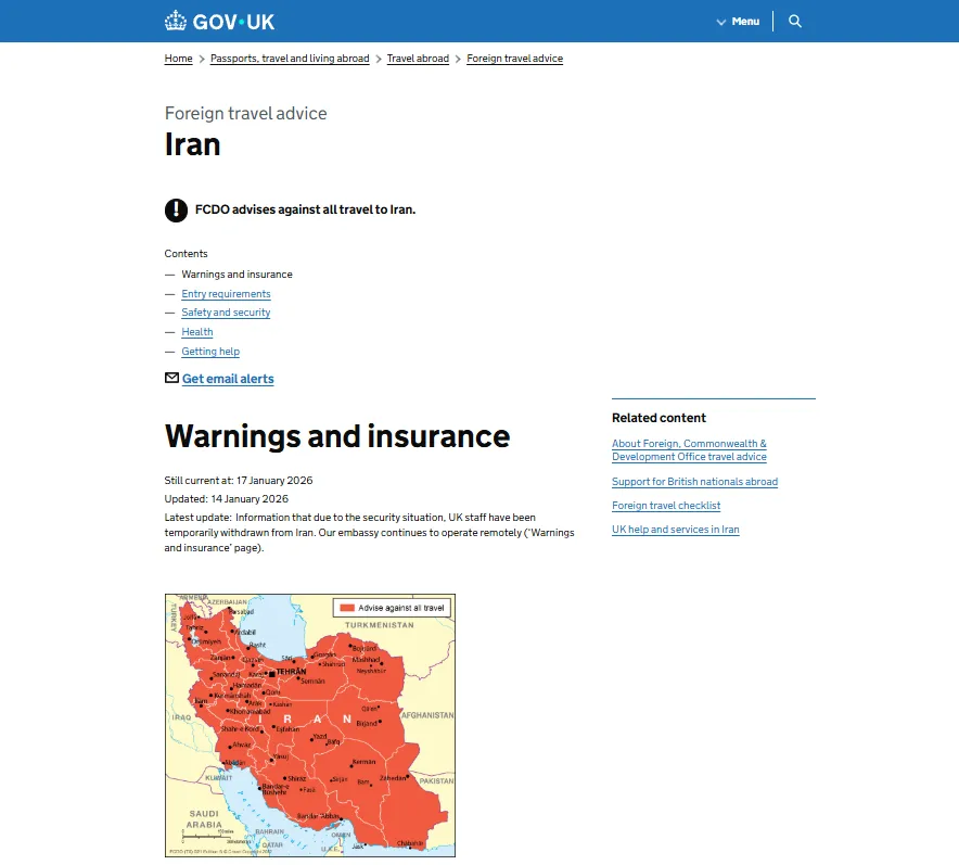 Loạt quốc gia tạm đ&oacute;ng đại sứ qu&aacute;n ở Iran trước biểu t&igrave;nh bạo lực