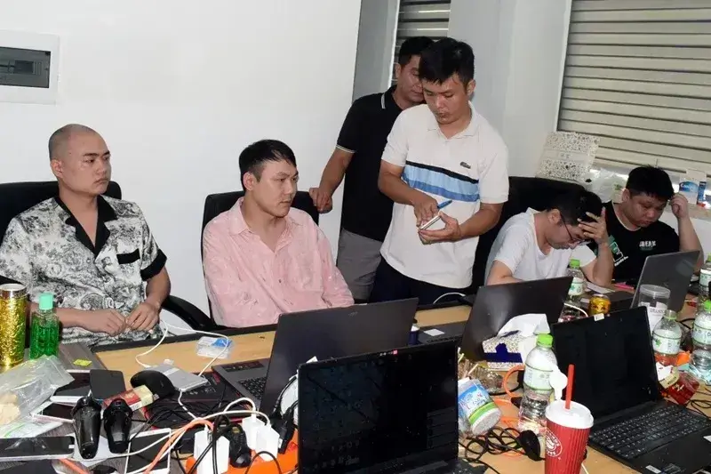 Nhóm người Trung Quốc lừa đảo bị bắt tại Việt Nam