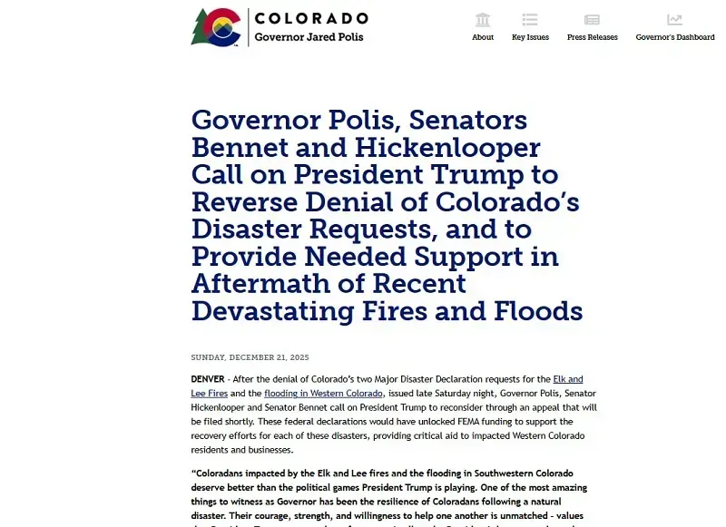 Bị từ chối viện trợ sau trận lũ lịch sử, tiểu bang Arizona kh&aacute;ng c&aacute;o