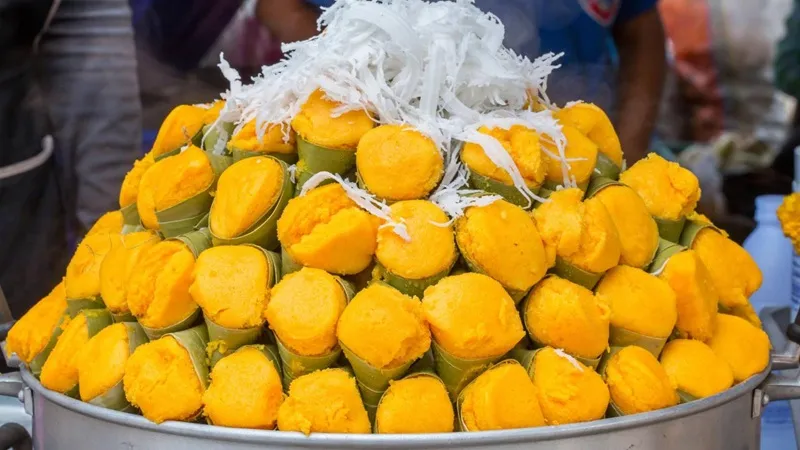 Bánh bò thốt nốt An Giang – Hương vị ngọt dịu của miền Tây sông nước
