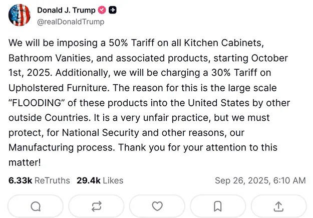 Trump áp thuế cao với dược phẩm, xe tải hạng nặng, đồ gia dụng