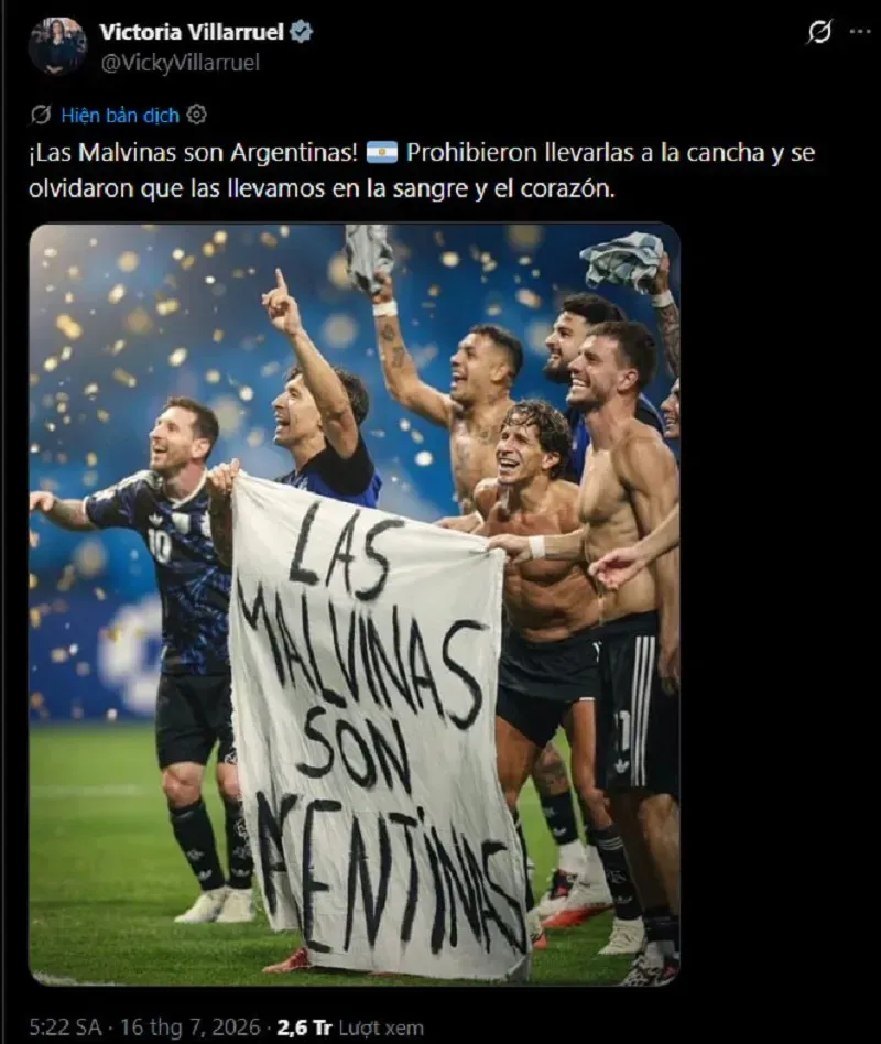 b-3.webp Nhà Trắng tiếng vụ Argentina giăng biểu ngữ chính trị tại World Cup