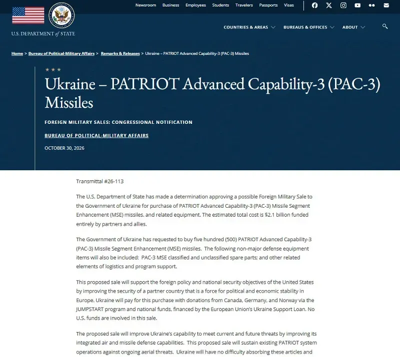 hoa-ky-phe-duyet-thuong-vu-ban-ten-lua-danh-chan-patriot-cho-ukraine-1.webp Hoa Kỳ phê duyệt thương vụ bán tên lửa đánh chặn Patriot cho Ukraine