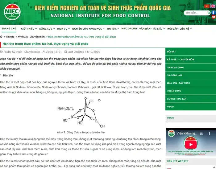 Việt Nam: Ph&aacute;t hiện hơn 1,2 tấn gi&ograve; chả chứa h&agrave;n the 