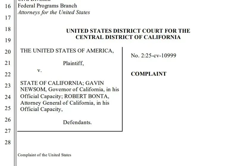 Chinh-quyen-Trump-kien-California-vi-luat-nham-vao-dac-vu-lien-bang-2.webp Chính quyền Trump kiện California vì luật nhắm vào đặc vụ liên bang