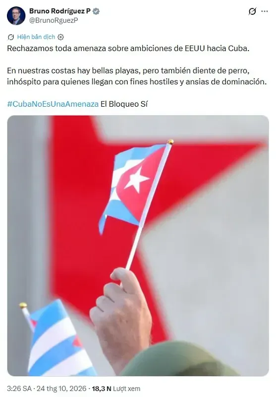 Ngoại trưởng Hoa Kỳ k&ecirc;u gọi người d&acirc;n Cuba hợp t&aacute;c với CIA