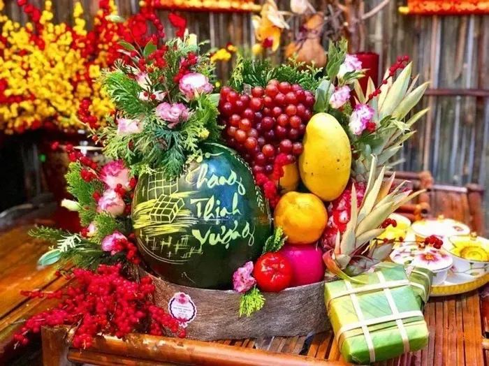 Five-Fruit Tray - A Distinctive Cultural Symbol of Vietnam’s Lunar New Year Five-Fruit Tray - A Distinctive Cultural Symbol of Vietnam’s Lunar New Year