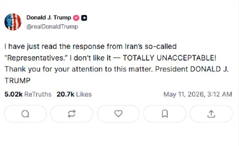&Ocirc;ng Trump b&aacute;c đề xuất từ Iran, cuộc chiến ở Trung Đ&ocirc;ng chưa thể kết th&uacute;c