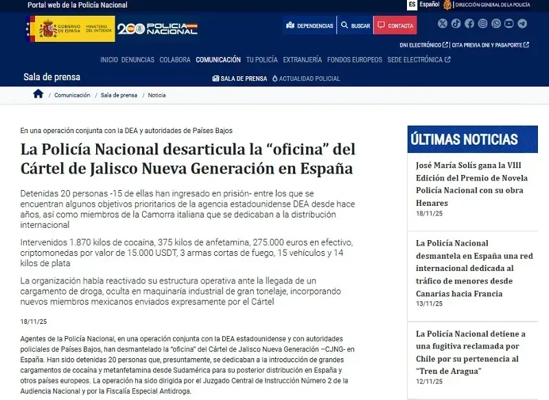 tay-ban-nha-bat-20-nghi-pham-lien-quan-den-bang-dang-ma-tuy-mexico-1.webp Tây Ban Nha bắt 20 nghi phạm liên quan đến băng đảng ma túy Mexico