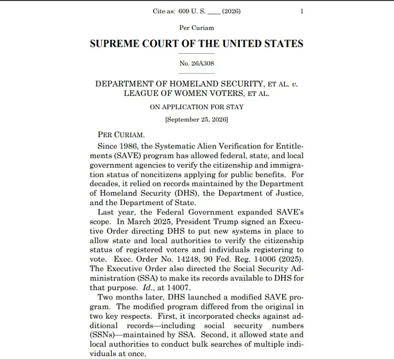 scotus-cho-phep-chinh-quyen-trump-dung-du-lieu-save-de-kiem-tra-cu-tri-1.webp SCOTUS cho phép chính quyền Trump dùng dữ liệu SAVE để kiểm tra cử tri