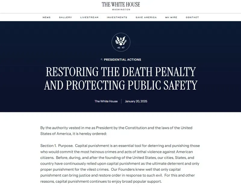 DOJ kh&ocirc;i phục xử tử bằng ti&ecirc;m thuốc v&agrave; xử bắn ở cấp li&ecirc;n bang