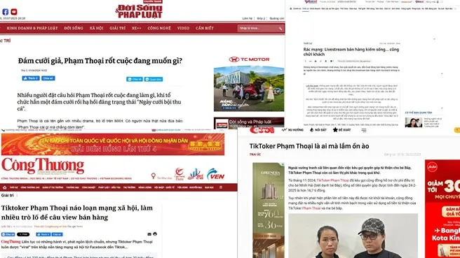 TikToker Phạm Thoại tự phong “Đại sứ” sự kiện quốc gia: Bộ Công thương lên tiếng vạch trần sự thật