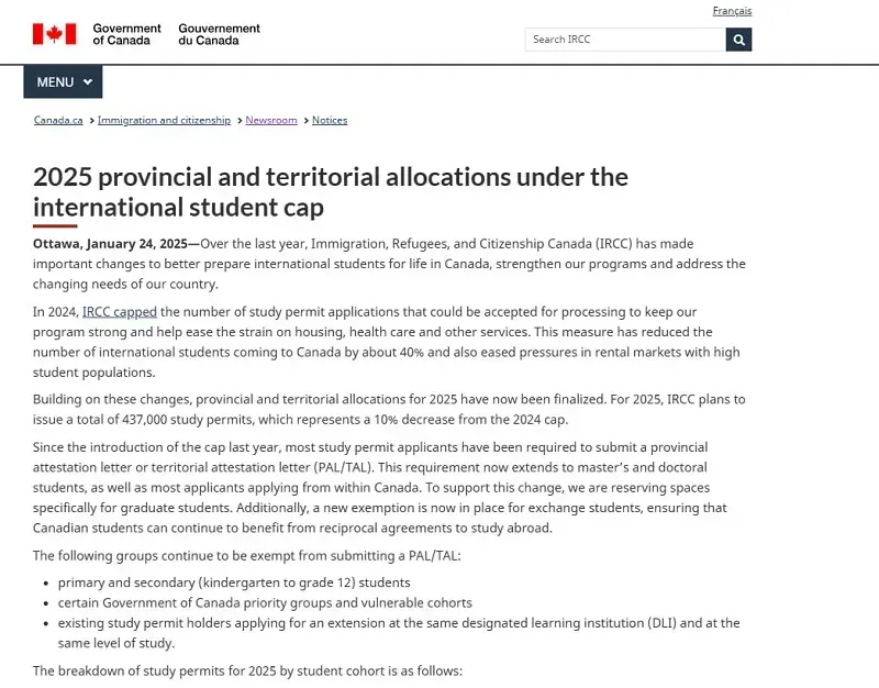 Hơn 47.000 du học sinh Canada bị nghi ngờ không đi học sau khi nhập cảnh