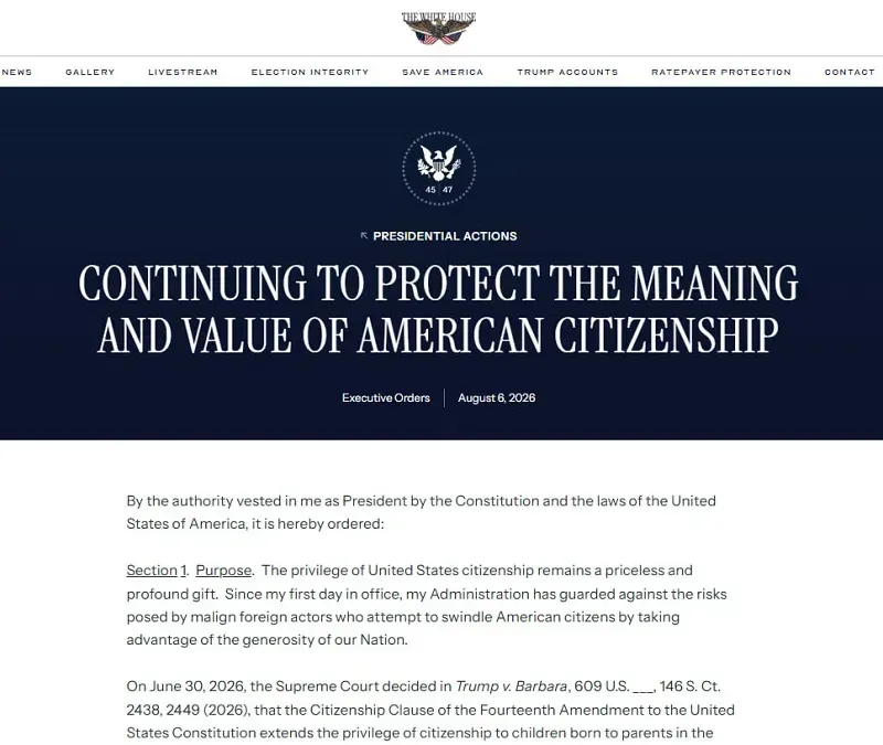 trump-ky-sac-lenh-siet-quyen-cong-dan-theo-noi-sinh-tai-hoa-ky-1.webp Trump ký sắc lệnh siết quyền công dân theo nơi sinh tại Hoa Kỳ