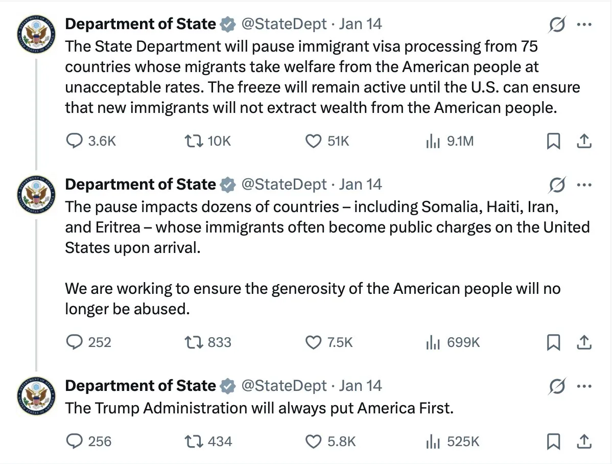 42,9% người Việt nhập cư xin trợ cấp, liệu Hoa Kỳ c&oacute; siết visa?