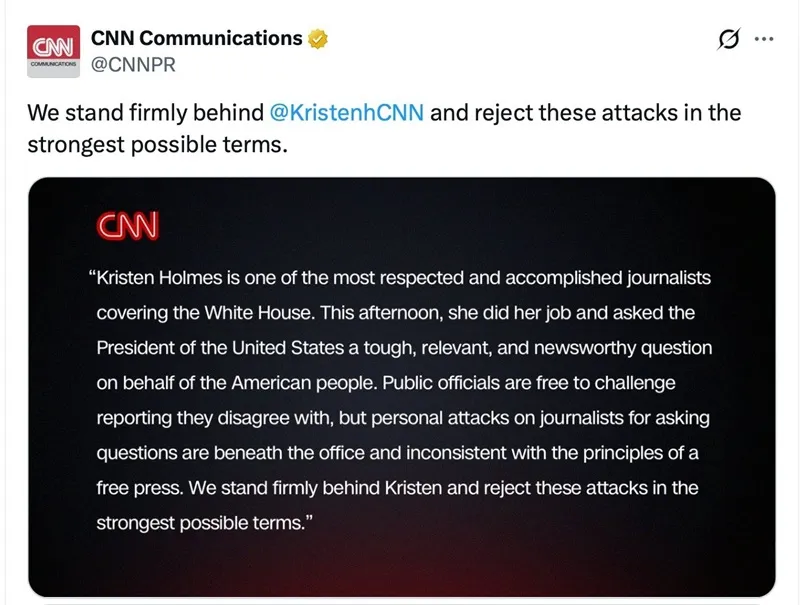 Nh&agrave; Trắng v&agrave; CNN khẩu chiến sau khi &ocirc;ng Trump mắng ph&oacute;ng vi&ecirc;n ngay tại Ph&ograve;ng Bầu dục
