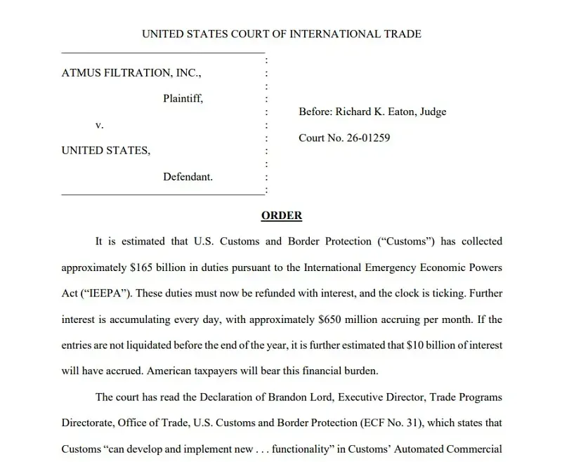 Hoa Kỳ l&ugrave;i thời hạn ho&agrave;n thuế, dự kiến ra mắt hệ thống xử l&yacute; tự động