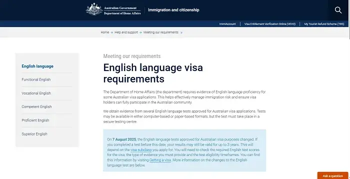 Úc công nhận thêm ba chứng chỉ tiếng anh mới cho visa du học