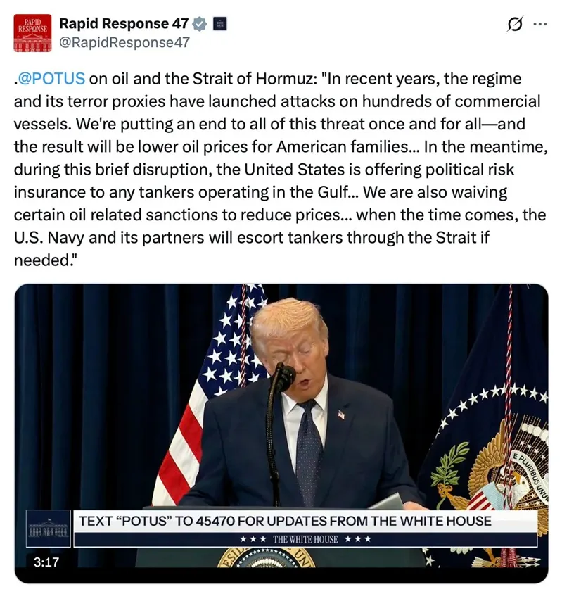 &Ocirc;ng Trump n&oacute;i cuộc chiến với Iran sắp kết th&uacute;c, gi&aacute; dầu sẽ giảm?