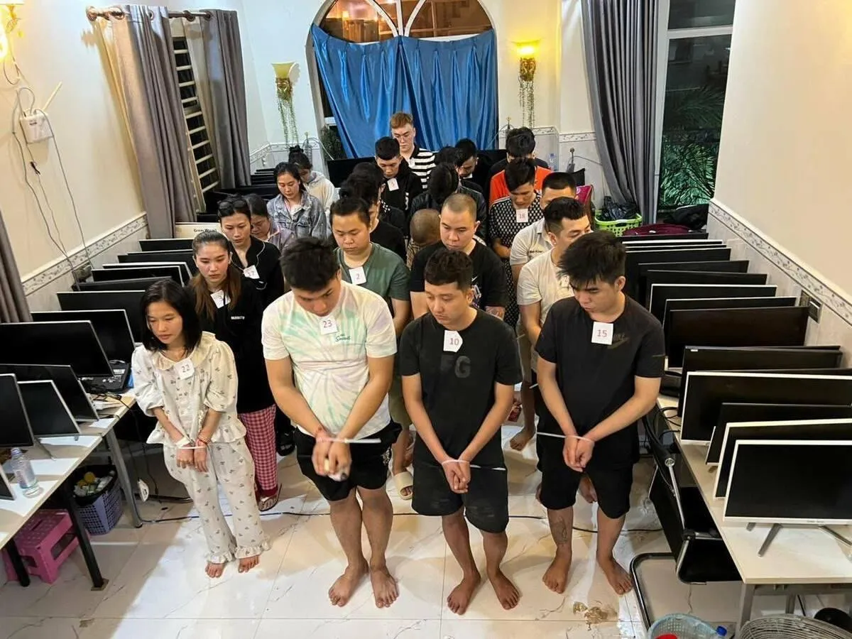 Campuchia thông tin về chiến dịch truy quét các mạng lưới lừa đảo Campuchia thông tin về chiến dịch truy quét các mạng lưới lừa đảo