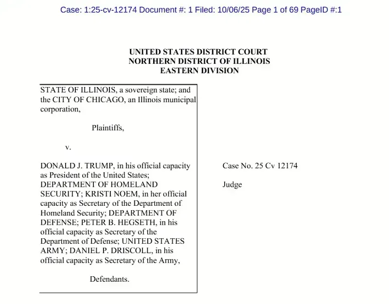 Nối tiếp Oregon, Illinois và Chicago kiện chính quyền ông Trump 