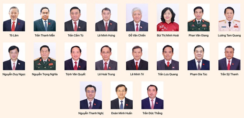 Việt Nam bế mạc Đại hội Đảng XIV, c&ocirc;ng bố danh s&aacute;ch Bộ Ch&iacute;nh trị, Ban B&iacute; thư 