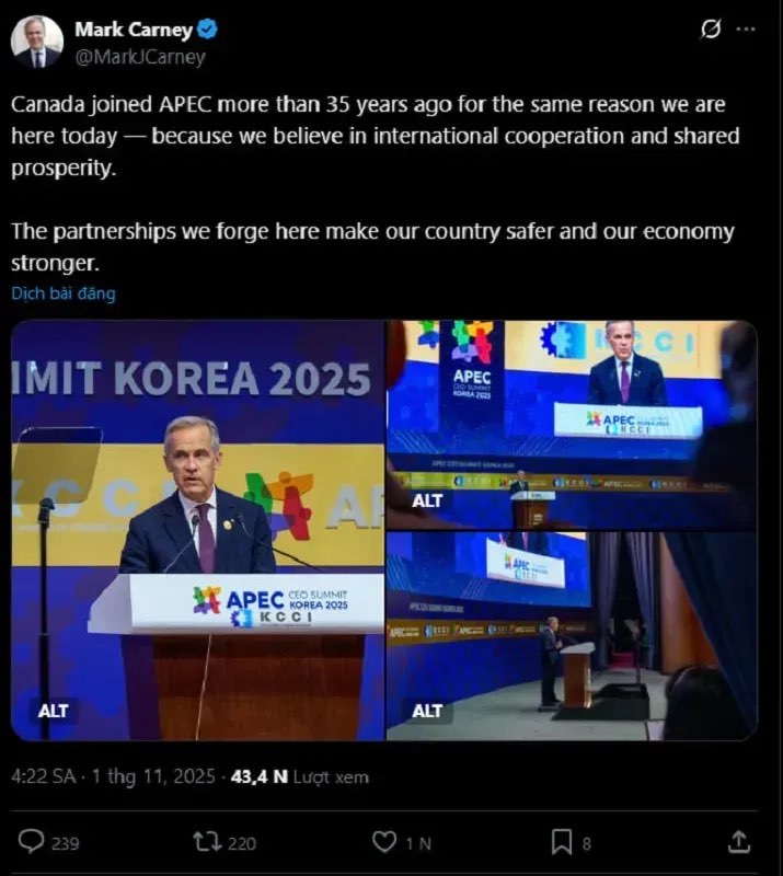 Canada xin lỗi Hoa Kỳ vì quảng cáo chống thuế quan của Ontario