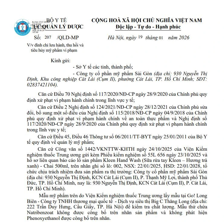 Việt Nam thu hồi tr&ecirc;n to&agrave;n quốc kem rửa mặt Vitamin Acnes