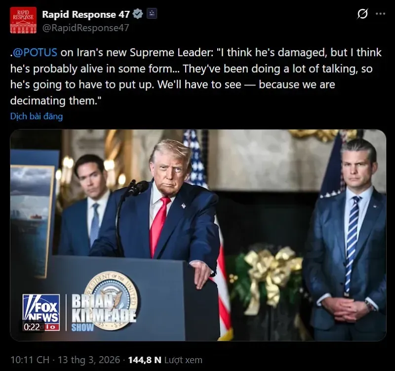 Nga hỗ trợ Iran trong cuộc chiến chống lại Hoa Kỳ - Israel?