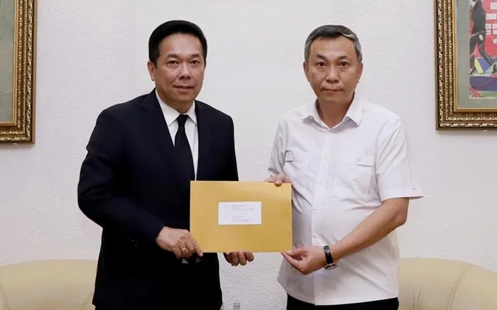 Liên đoàn Bóng đá Việt Nam ghi nhận lời xin lỗi từ Thái Lan Liên đoàn Bóng đá Việt Nam ghi nhận lời xin lỗi từ Thái Lan