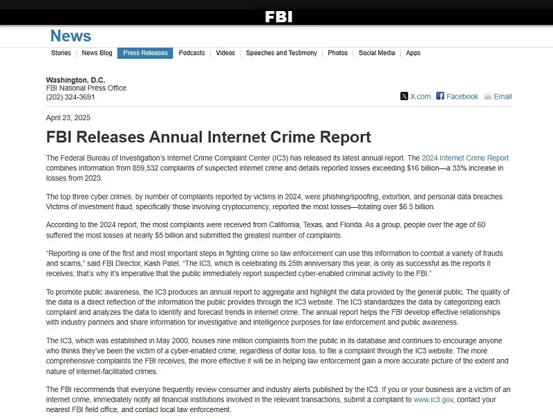 Hoa Kỳ: CEO c&ocirc;ng nghệ lừa đảo 420 triệu USD th&ocirc;ng qua c&ocirc;ng ty AI &ldquo;ma&rdquo;