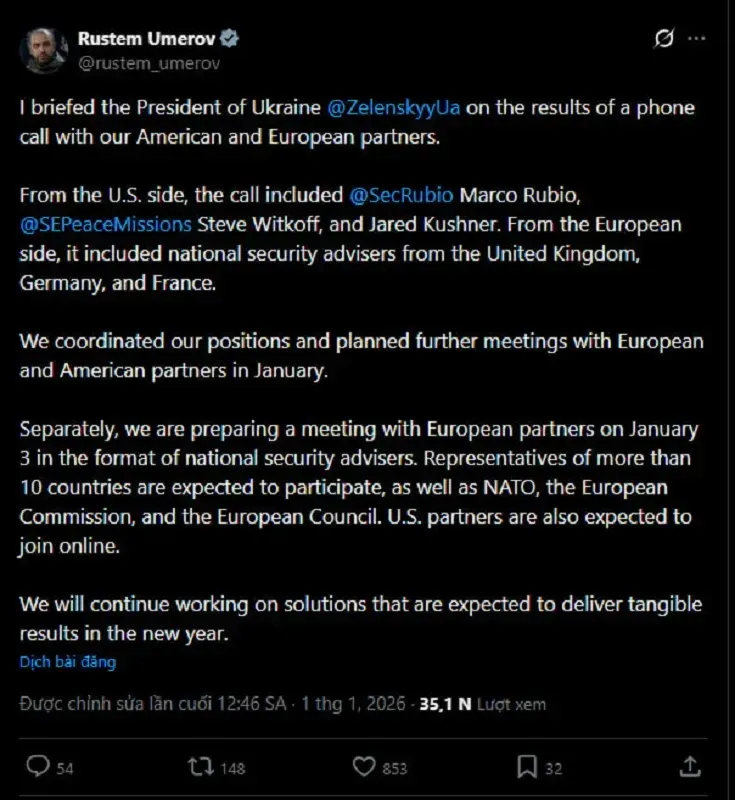 Nga tấn c&ocirc;ng Ukraine đầu năm mới, chiến sự tiếp tục căng thẳng?