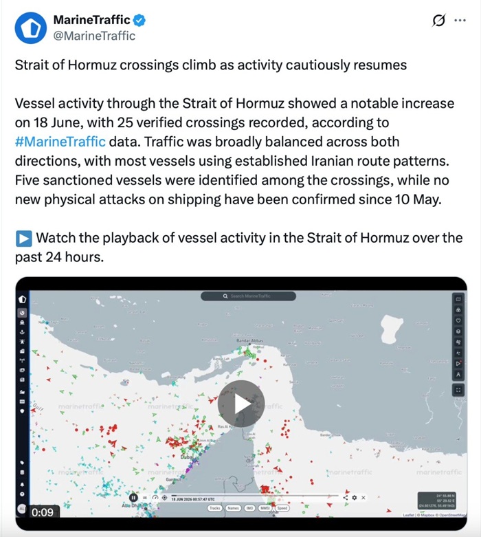 a-3.jpg Iran phủ nhận thông tin đóng cửa eo biển Hormuz