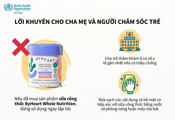 Hoa Kỳ ghi nhận 31 ca ngộ độc vì dùng sữa ByHeart Whole Nutrition