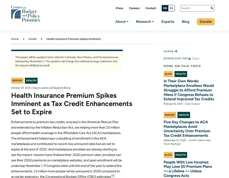 phi-bao-hiem-obamacare-tang-gap-doi-neu-tin-dung-thue-het-han-2.webp Phí bảo hiểm ObamaCare tăng gấp đôi nếu tín dụng thuế hết hạn