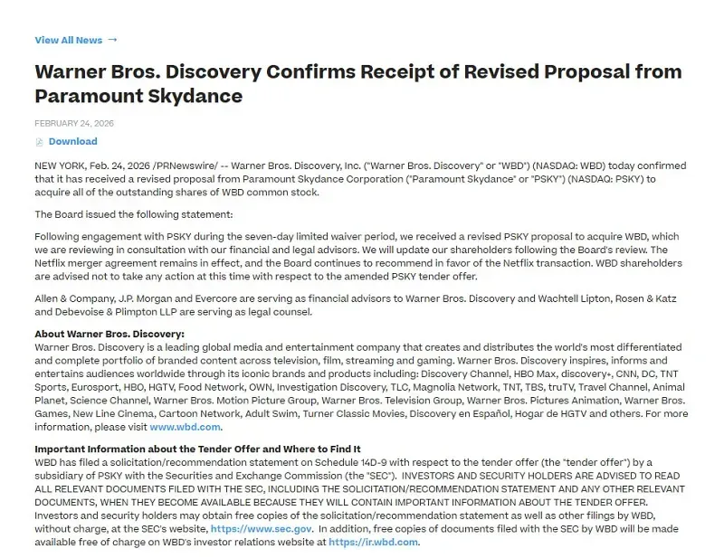 wbd-dung-truoc-lua-chon-kho-giua-netflix-va-paramount-1.webp WBD đứng trước lựa chọn khó giữa Netflix và Paramount?