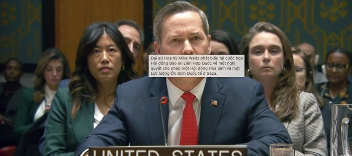 Liên hợp quốc thông qua Nghị quyết về Dải Gaza của Hoa Kỳ