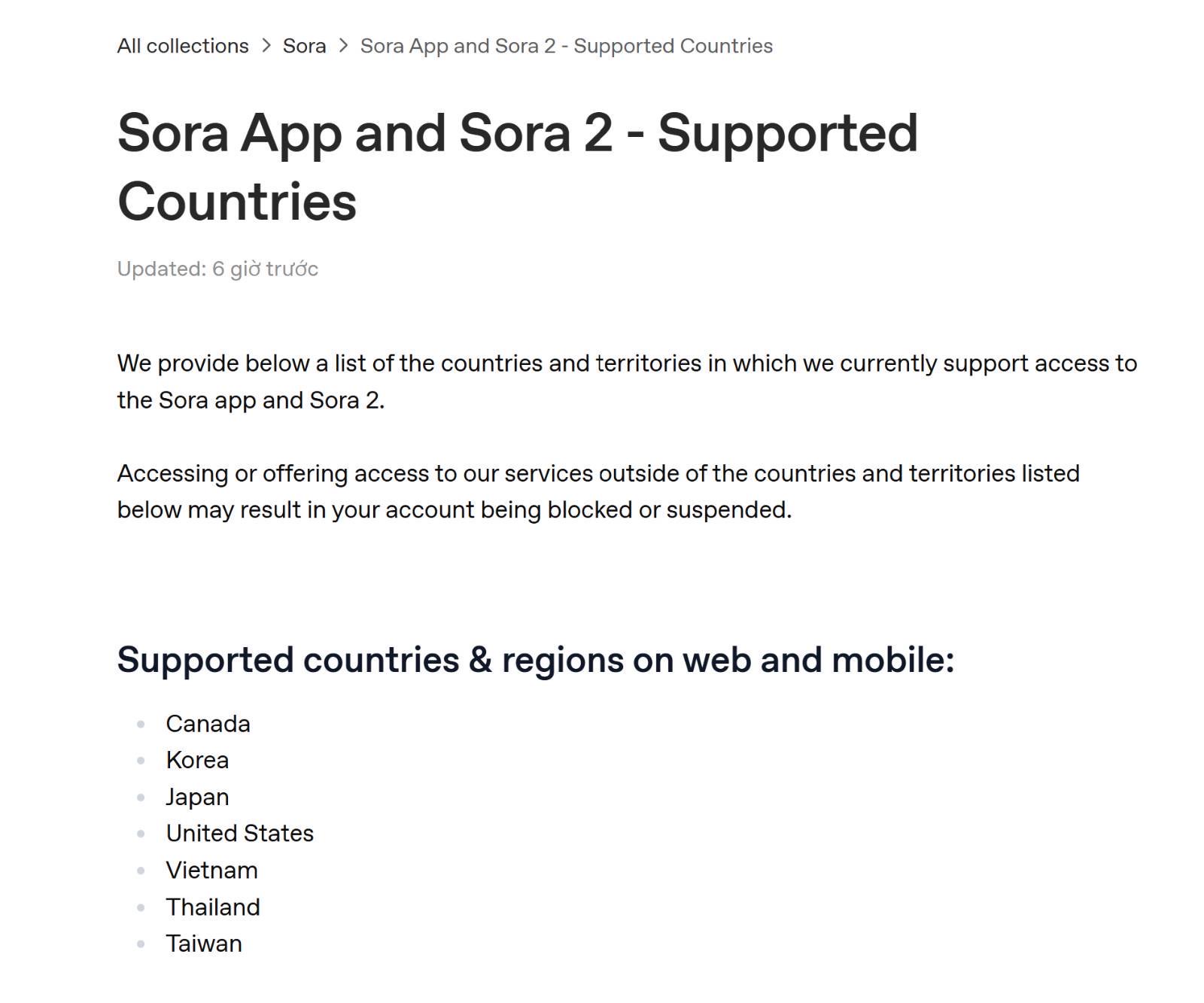 Công cụ Sora 2 của Open AI chính thức được triển khai tại Việt Nam