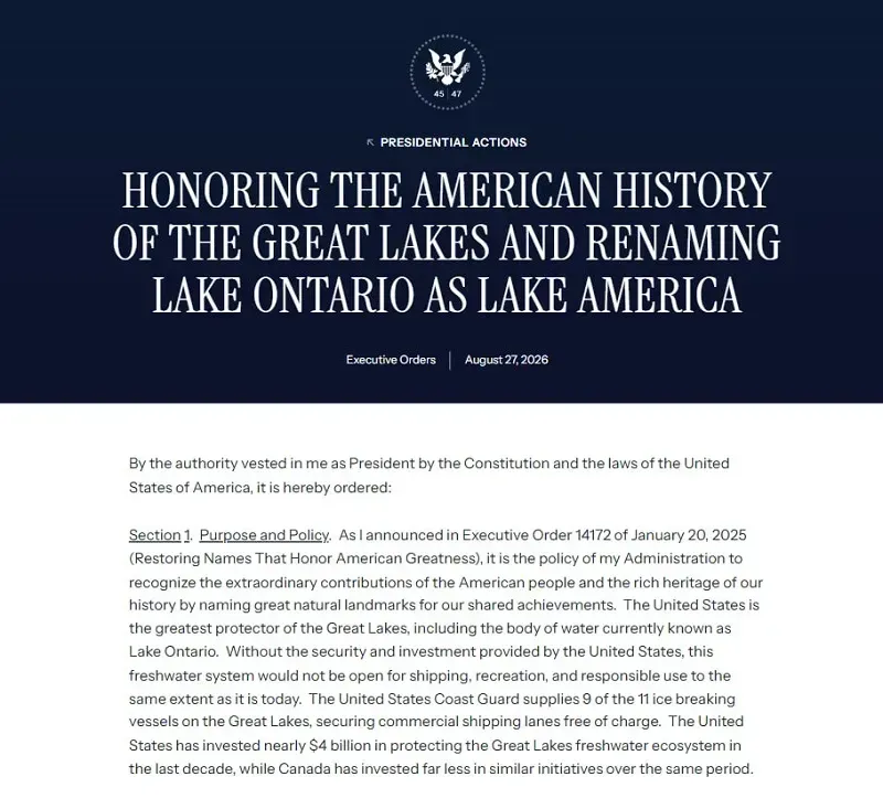 ong-trump-doi-ten-cong-trinh-lien-quan-den-canada-giua-luc-cang-thang-leo-thang-1.webp Ông Trump đổi tên công trình liên quan đến Canada giữa lúc căng thẳng leo thang