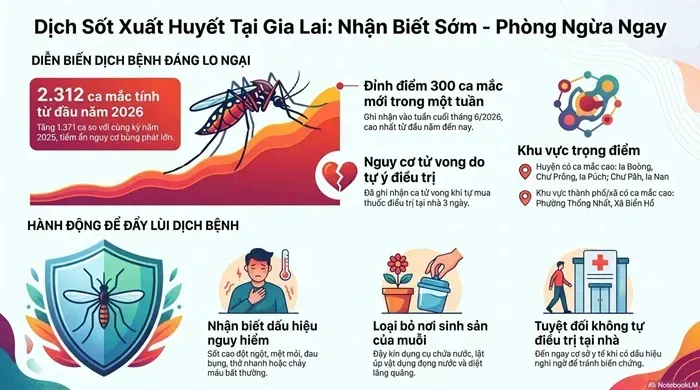 Số ca mắc sốt xuất huyết gia tăng, cảnh b&aacute;o nguy cơ tử vong do tự điều trị